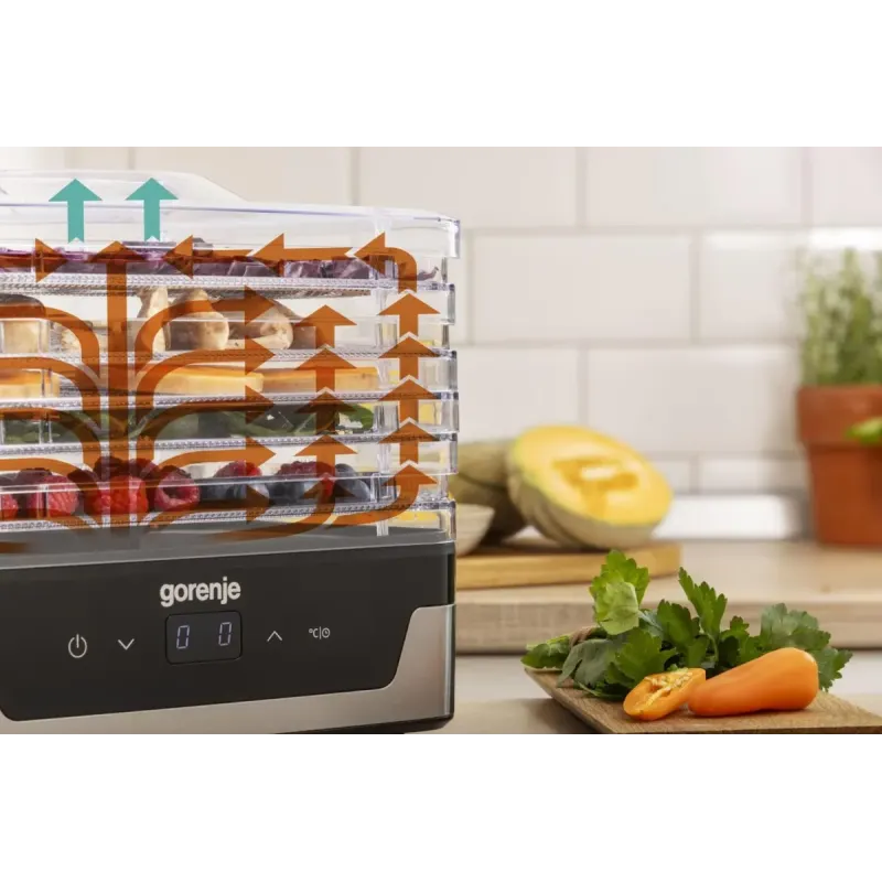 Сушарка для овочів і фруктів Gorenje FDK400DE