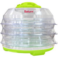 Сушилка для овощей и фруктов Saturn ST-FP0112 салатово-прозрачная