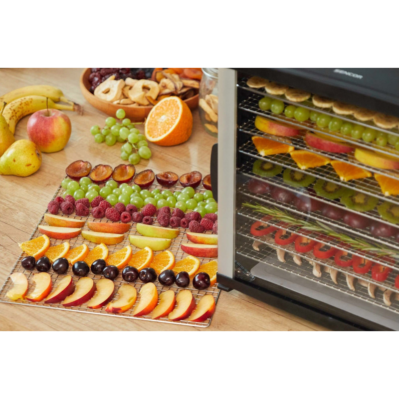 Сушарка для овочів і фруктів Sencor SFD 7000BK