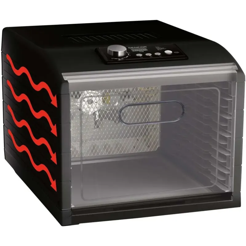 Сушарка для овочів і фруктів Sencor SFD 6600BK