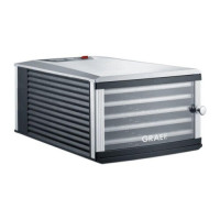Сушарка для овочів і фруктів Graef DA 506
