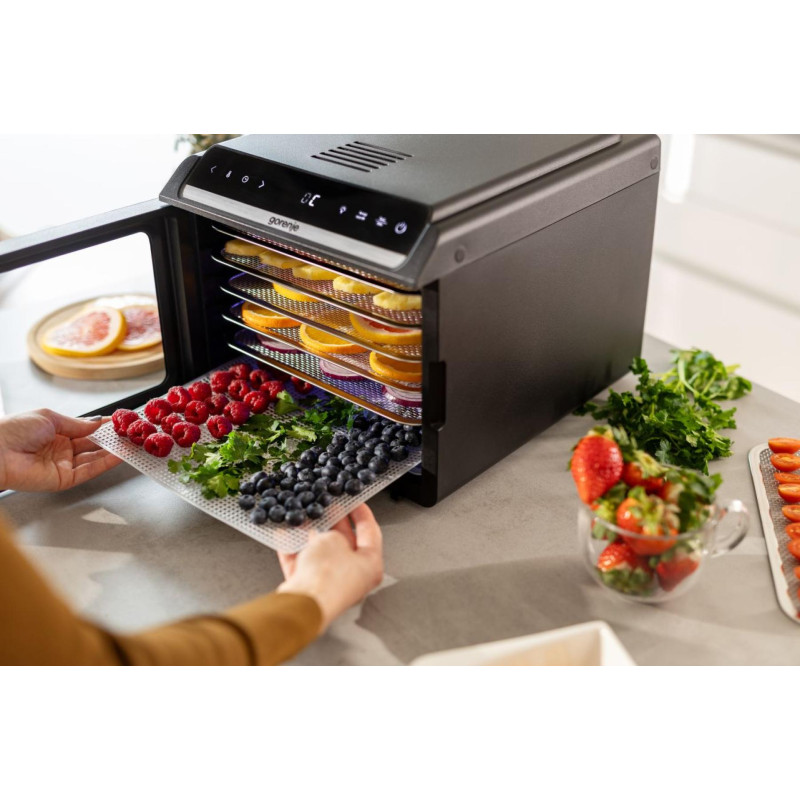 Сушарка для овочів і фруктів Gorenje FDK600DB