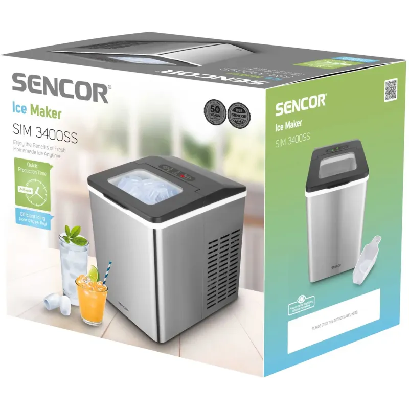 Льодогенератор Sencor SIM3400SS