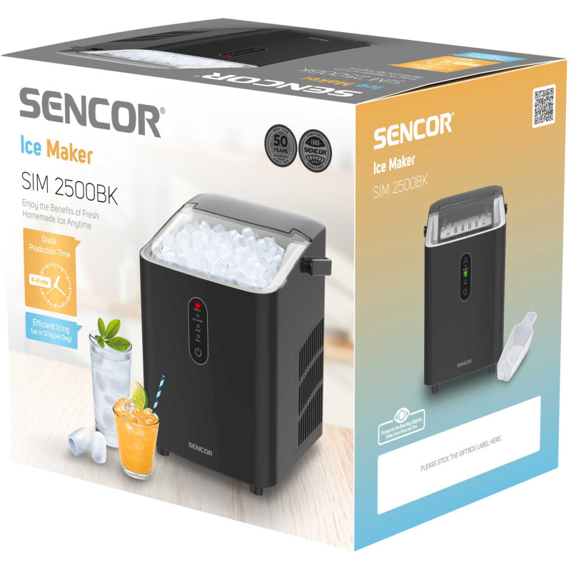 Льдогенератор SENCOR SIM 2500BK