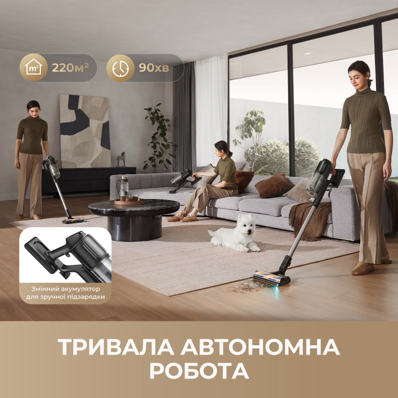 Пылесос Dreame R20 Ultra AquaCycle (VRV57F)