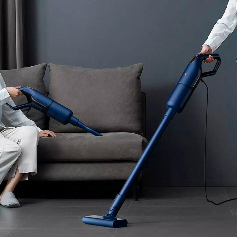 Пилосос Deerma Corded Stick Vacuum Cleaner Blue (DX1000W)