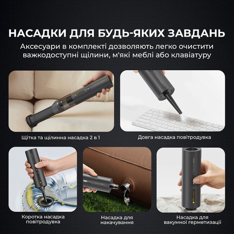 Пылесос MOVA Portable Vortex 4 in 1 (MDV001)