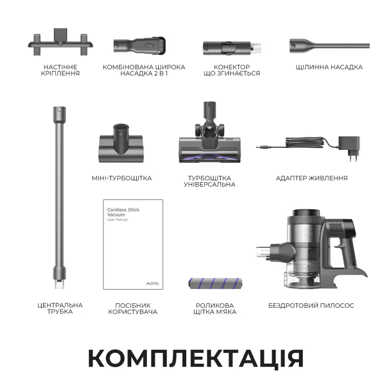 Пылесос Mova S7 Ultra (V2590E)
