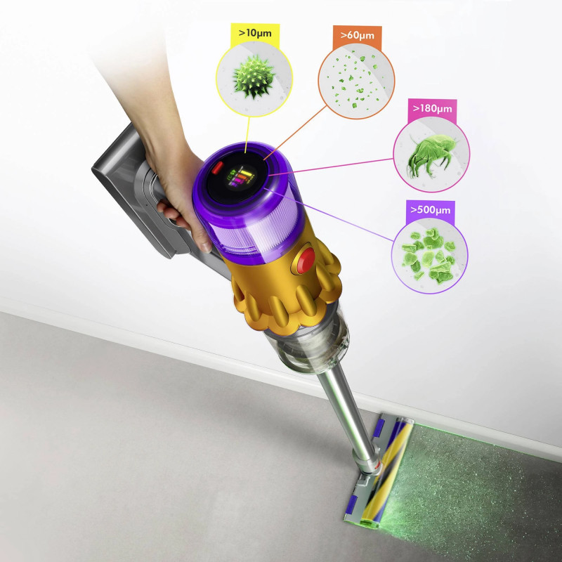 Пылесос Dyson V12 Detect Slim Absolute 2023 (448884-01)