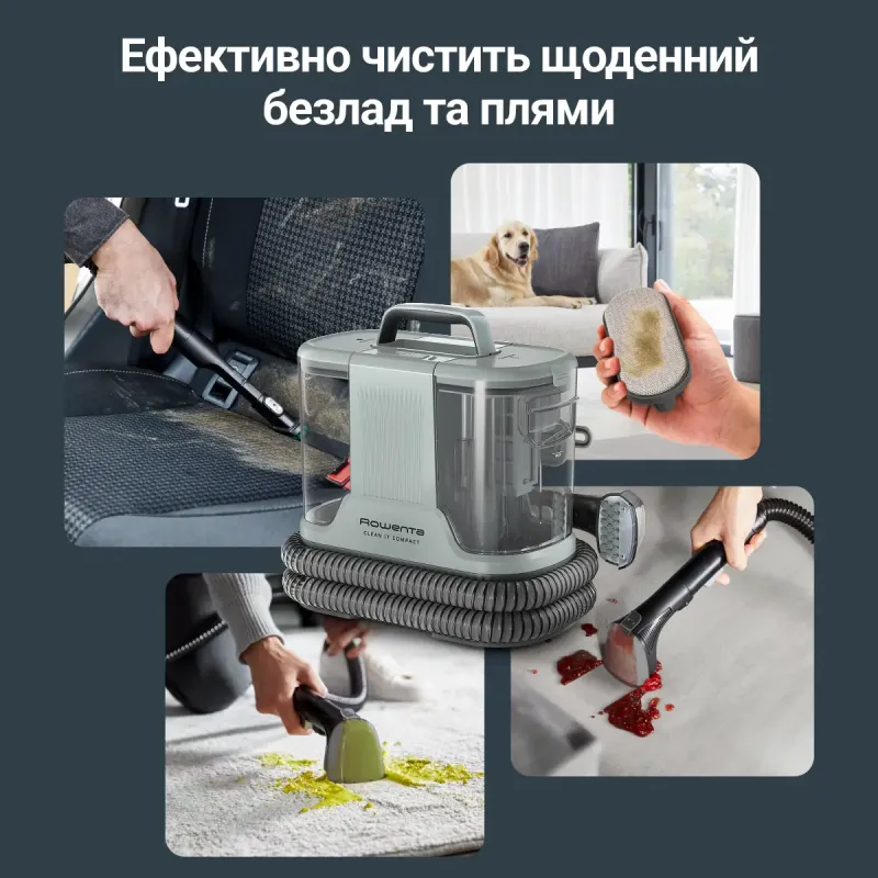 Пылесос Rowenta Clean It Compact IN3020F0
