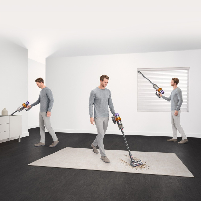 Пылесос Dyson V15 Detect Absolute 2023 Yellow/Nickel (446986-01)