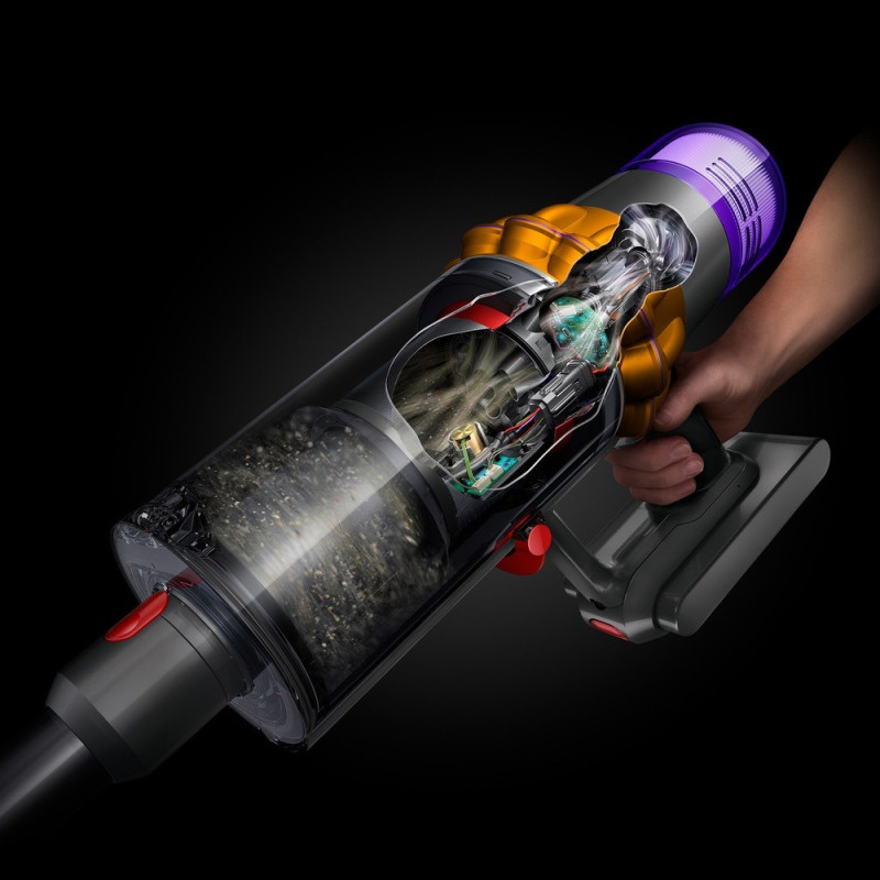 Пылесос Dyson V15 Detect Absolute 2023 Yellow/Nickel (446986-01)