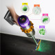 Пылесос Dyson V15 Detect Absolute 2023 Yellow/Nickel (446986-01)