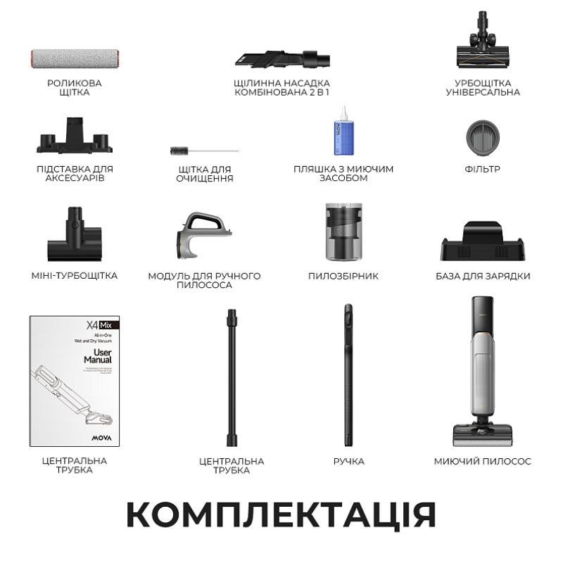Пилосос Mova X4 Mix (HMV17A)