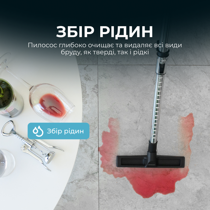 Пылесос Cecotec Conga Rockstar Wet & Dry Steel Max (CCTC-08114)
