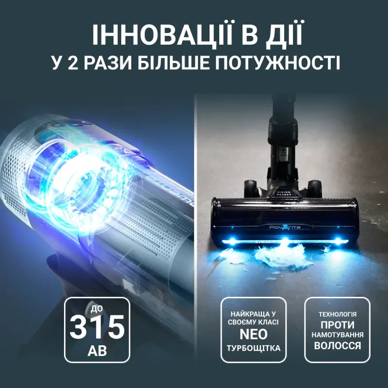 Пылесос Rowenta X-Force Flex 16.60 Auto Animal RH9C71E0