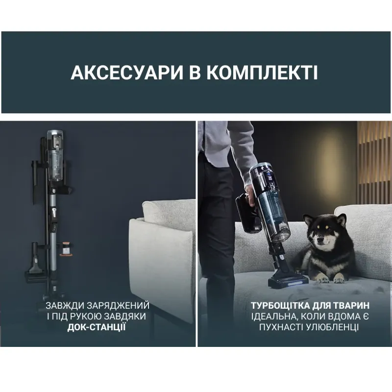 Пылесос Rowenta X-Force Flex 16.60 Auto Animal RH9C71E0