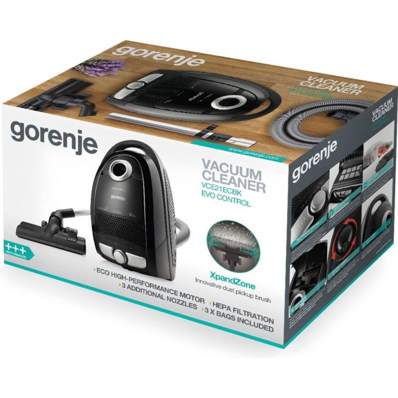 Пилосос Gorenje VCE21ECBK