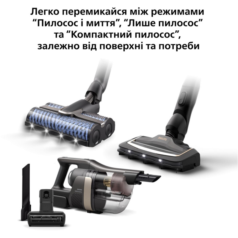 Philips 9000 Series AquaTrio Cordless Vacuum&Wash XW9463/10