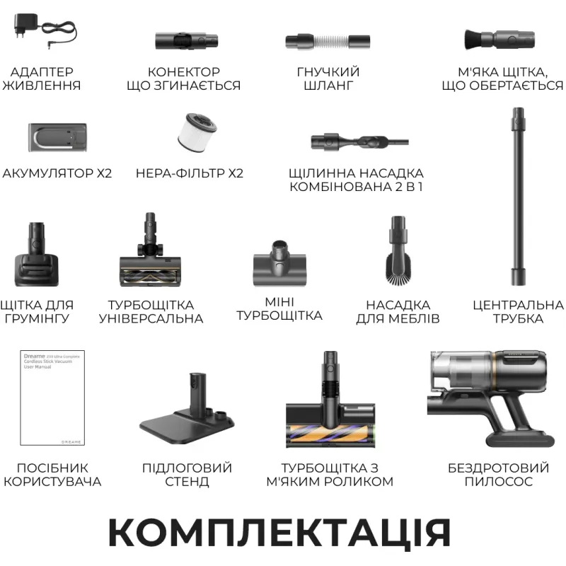 Пылесос Dreame Z30 Ultra Complete (VZV38L)