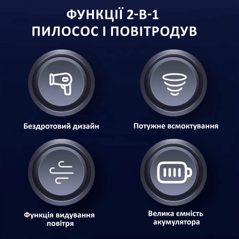 Пилосос Aspiring Gale 4 Wireless and Cord 17000 Pa (GL16P12K)