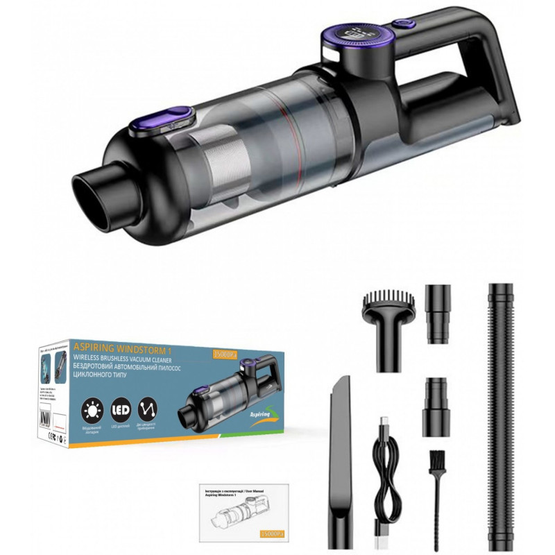 Aspiring Windstorm 1, Brushless, 15000 Pa Wireless (WIN23S15)