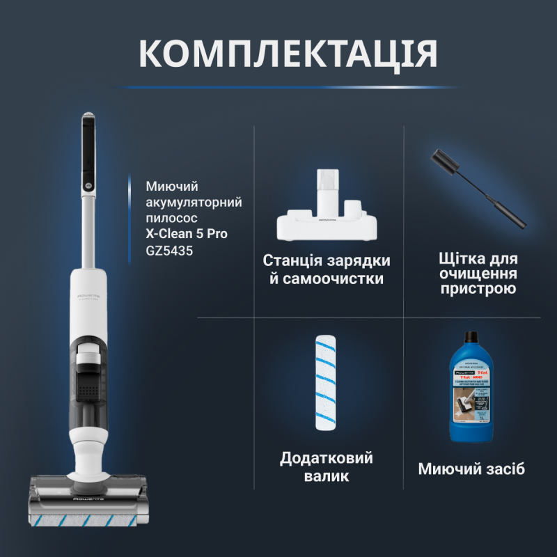 Пылесос Rowenta X-Clean 5 Pro GZ5435E0