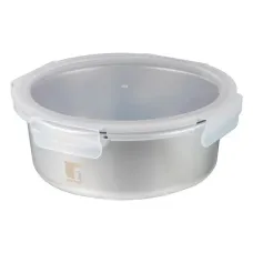 Контейнер Bergner Go Lovers, 1,5 л, круглий (BG-36316-GY)