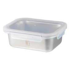 Контейнер Bergner Go Lovers, 1,25 л, прямокутний (BG-36311-GY)