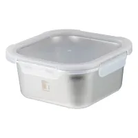 Контейнер Bergner Go Lovers, 1,5 л, квадратний (BG-36314-GY)