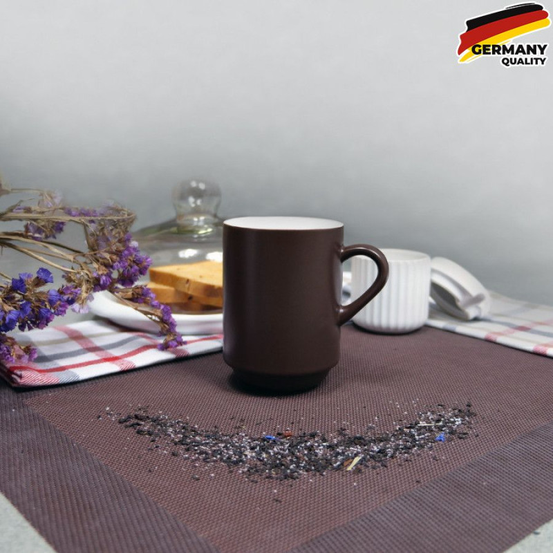 KELA Чашка Mattia, коричневий, 300 мл, 2 шт (12758)