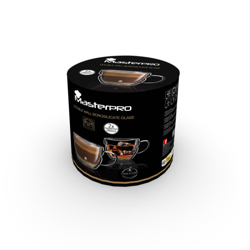BERGNER Masterpro Mixology 380 мл 2 шт. (BGMP-20207)