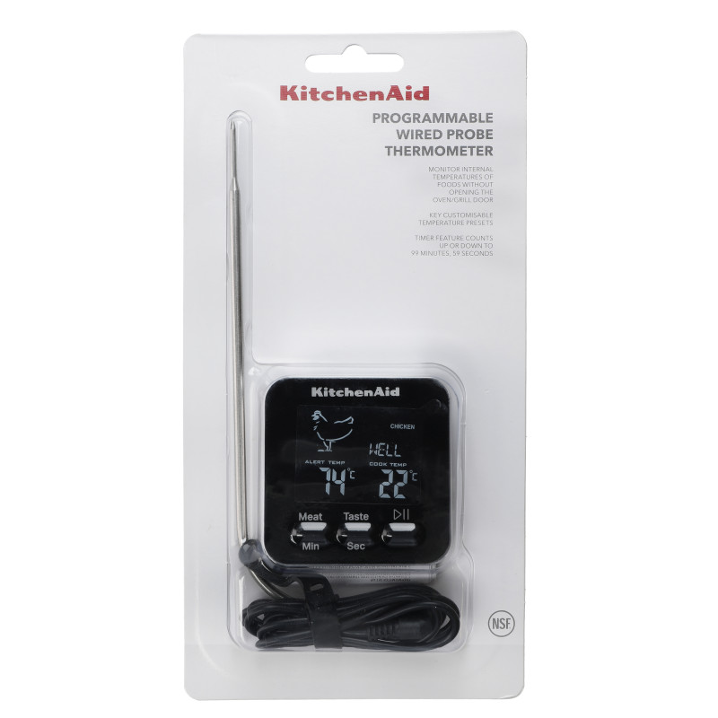 KitchenAid Термометр кухонний з таймером Measuring (KQ906G)