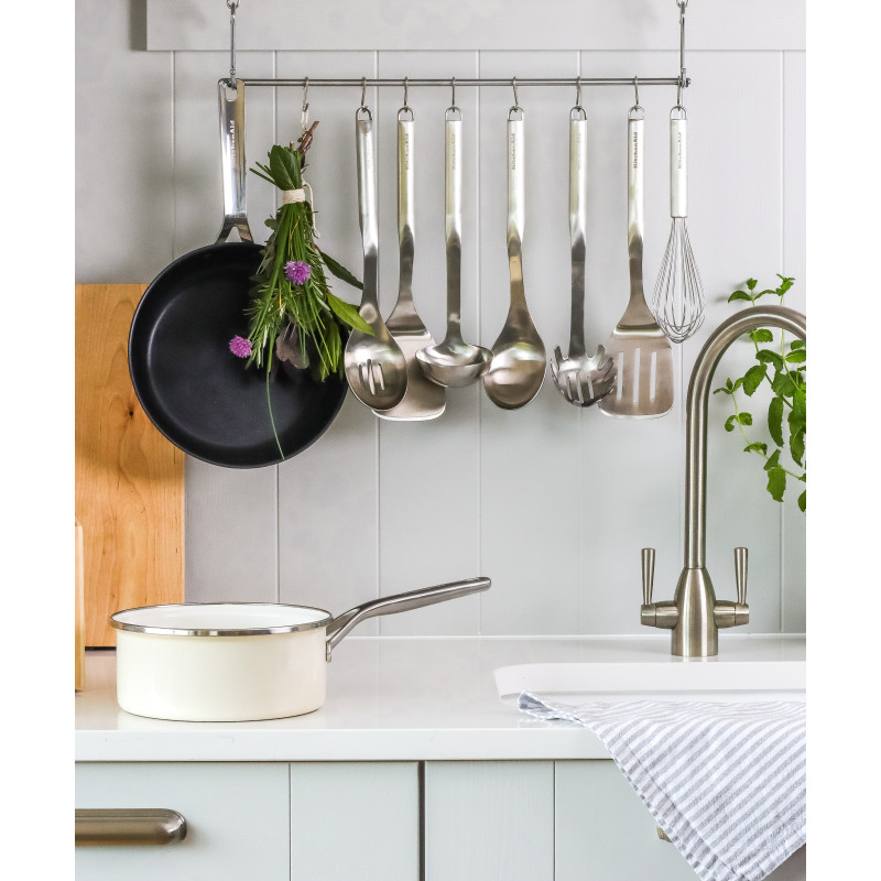 Лопатка кухонна з прорізами KitchenAid Premium, 34,6 см (KMG002OHSS)