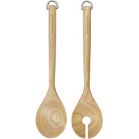 Набір ложок для салату KitchenAid Coreline, 2 шт., 30 см, береза (KQR713OHE)