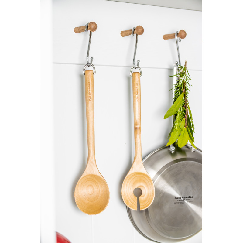 Набір ложок для салату KitchenAid Coreline, 2 шт., 30 см, береза (KQR713OHE)