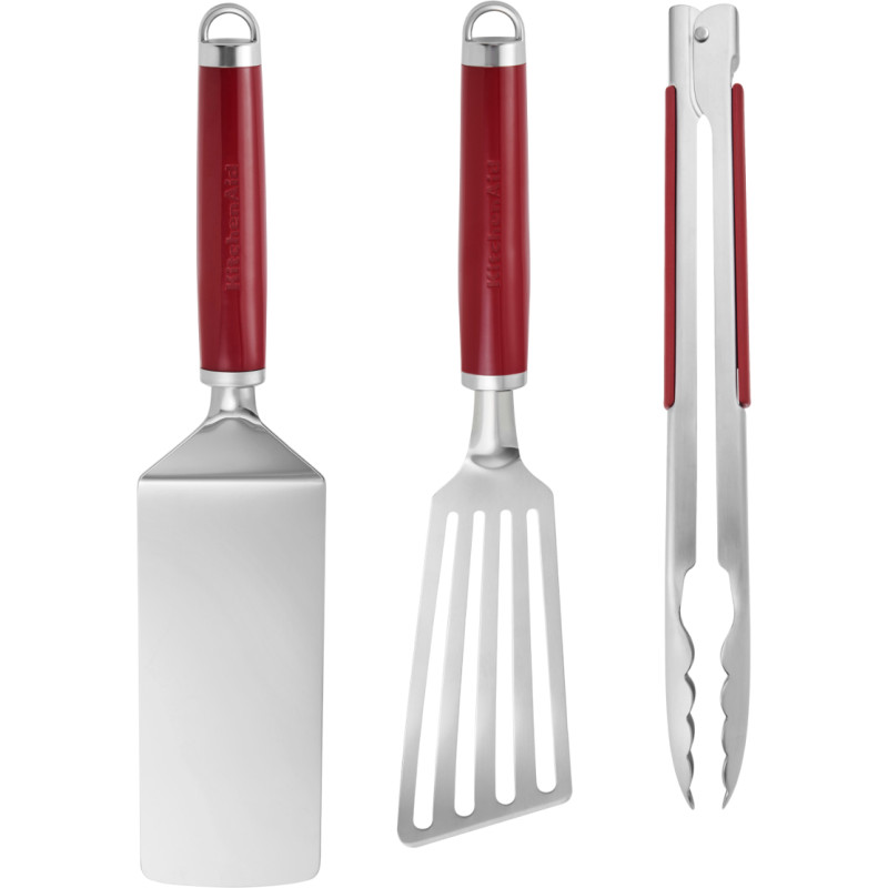 Набір для грилю KitchenAid Coreline, 3 предмета, червоний (KAG930OHERE)