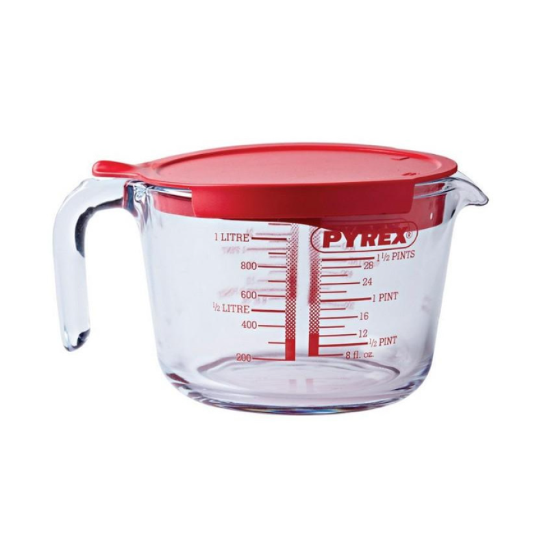 Pyrex Мерная кружка Classic с крышкой 1 л (264P000)