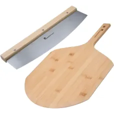 MasterPro Набір піццемейкера Pizza oven. 2 предмета. ніж та дошка (BGKIT-0046)