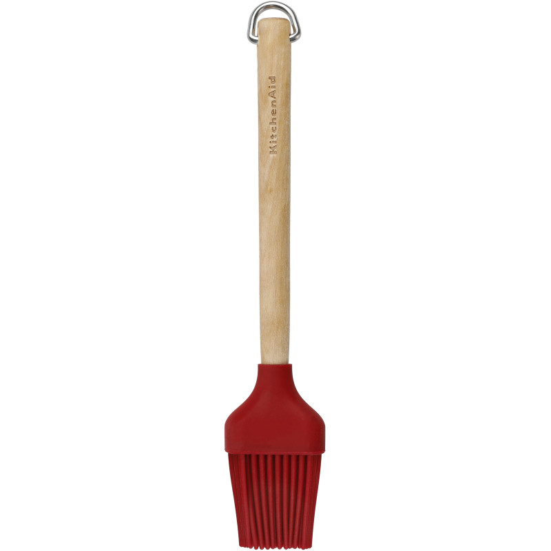 Пензлик кулінарний KitchenAid Coreline, 30,6 см, береза, червоний (KQR753OHERE)