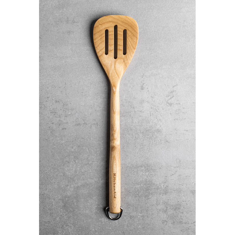 Лопатка з прорізами KitchenAid Coreline, 34,2 см, береза (KQR702OHE)