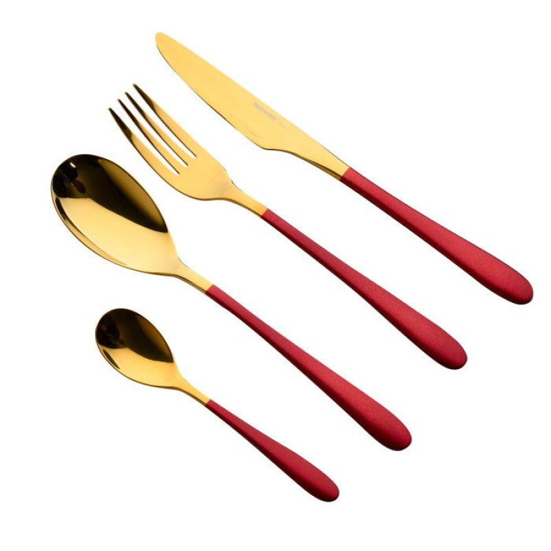 Bergner Lisboa red, 16 предметів (BG-45148-RD)