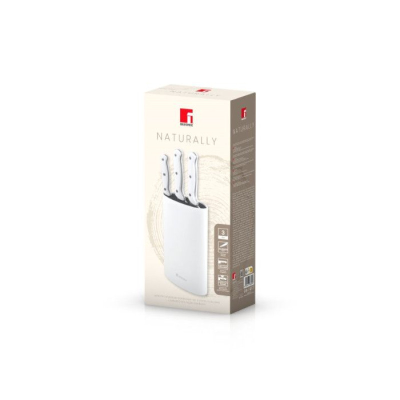 Bergner Naturally, 4 предмета (BG-39245-WH)