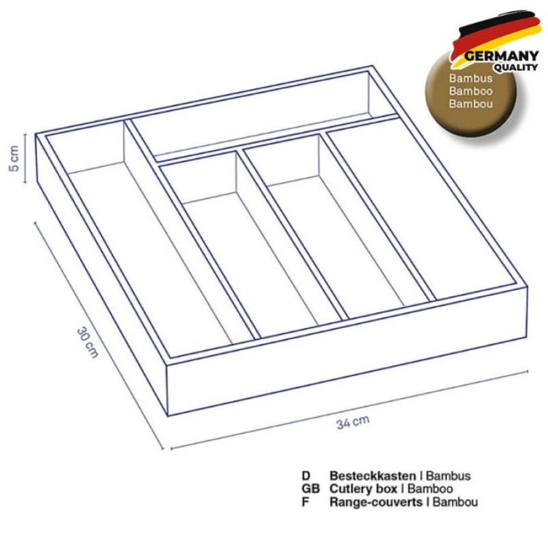 KELA Kiril 43x27.5х4 см (12598)