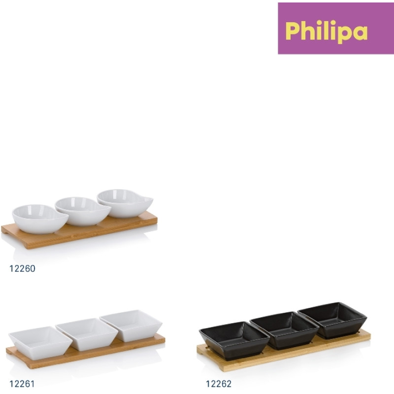 KELA Набір менажниць на підставці Philipa (33.5х12 см) (12262)