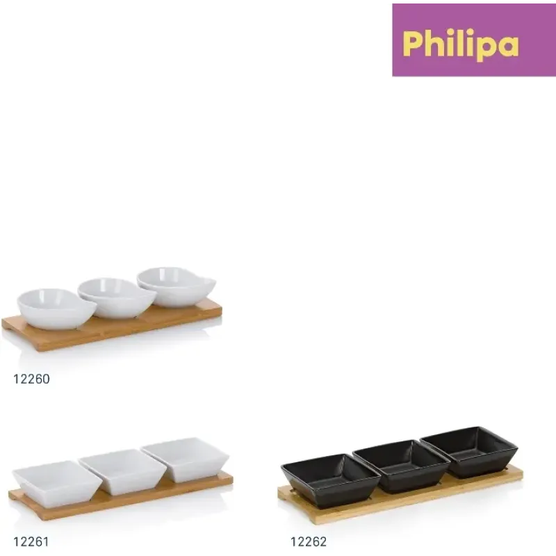 KELA Набір менажниць на підставці Philipa (33.5х12 см) (12262)
