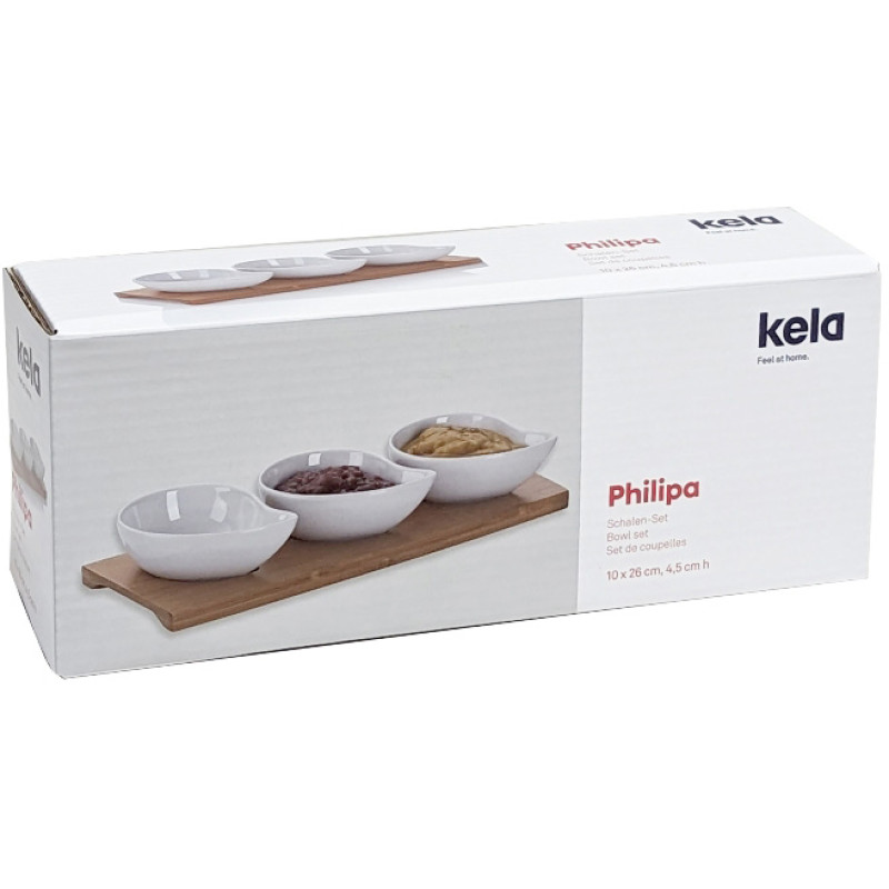 KELA Набор менажниц на подставке Philipa (26х10 см) (12260)