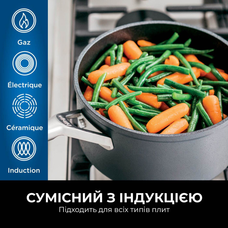 Сковородка NINJA Zerostick Premium 24 см (C30024DE)