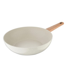 Сковородка Bergner Naturally, 28 см (BG-34742-CR)