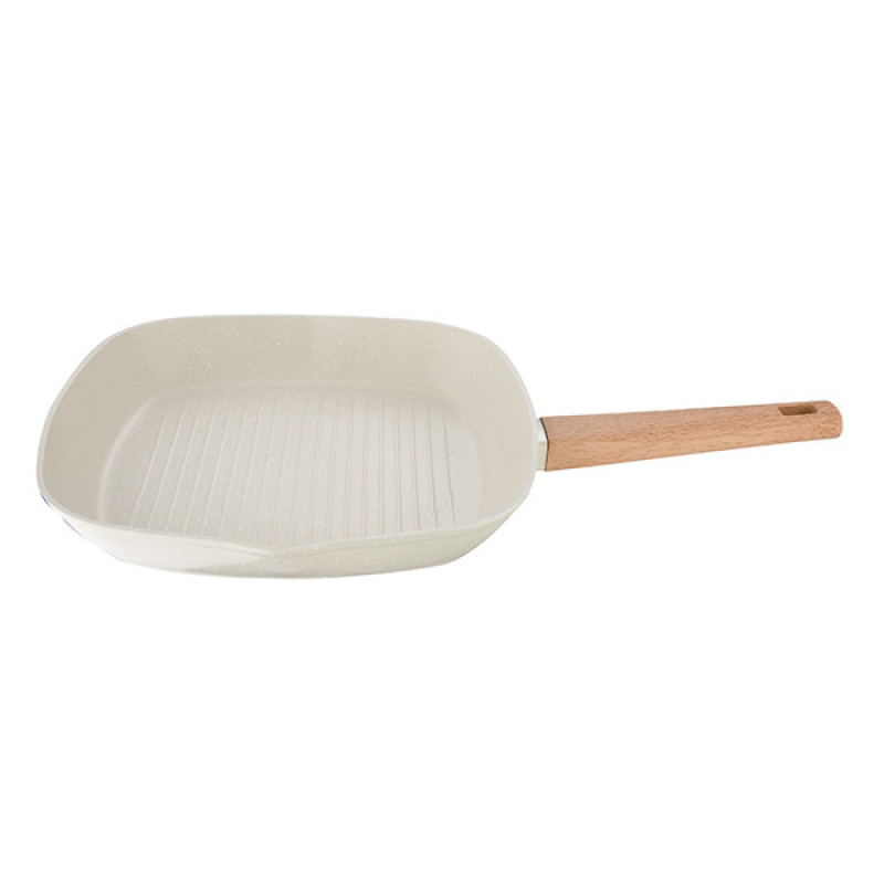 Сковородка Bergner Naturally, 28x28 см (BG-34743-CR)
